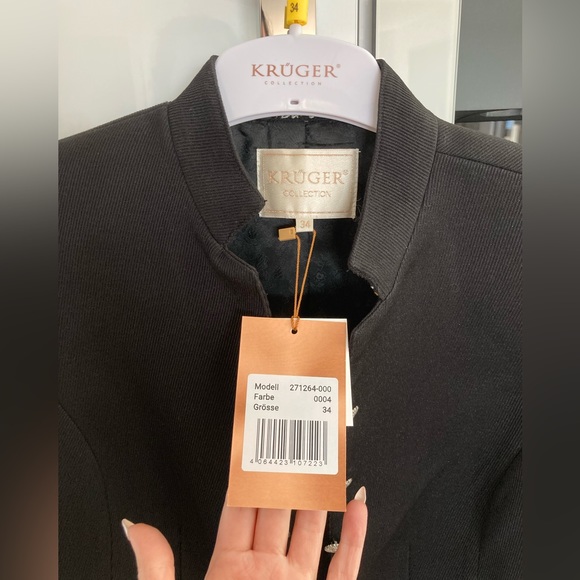 Kruger Dirndl Jacket Dunja Black DE34 271264-0-0004 - Picture 12 of 13